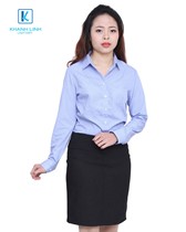 Đồng phục áo sơ mi nữ công sở mẫu 20 1