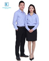 Đồng phục áo sơ mi nữ công sở mẫu 20 3