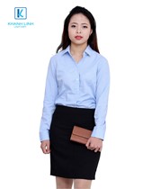 Đồng phục áo sơ mi nữ công sở mẫu 22 1