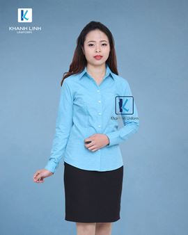 Đồng phục áo sơ mi nữ công sở mẫu 31