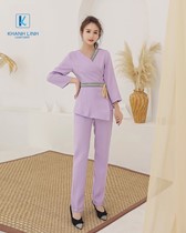 Đồng phục Spa - Nails - Massage mẫu 5-1 2