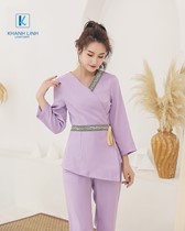 Đồng phục Spa - Nails - Massage mẫu 5-1 4
