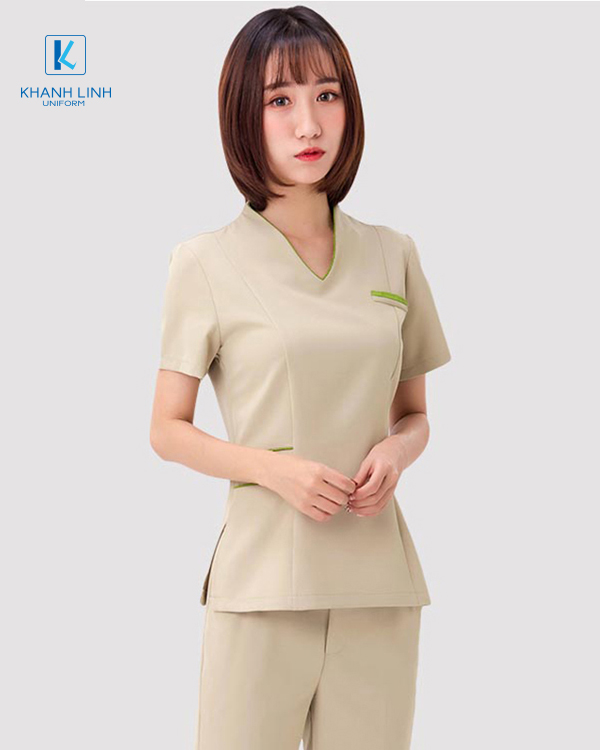 Đồng phục Spa - Nails - Massage mẫu 5 1