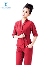 Đồng phục Spa - Nails - Massage mẫu 5-1
