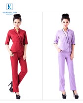 Đồng phục Spa - Nails - Massage mẫu 5-1 2