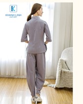 Đồng phục Spa - Nails - Massage mẫu 5 10