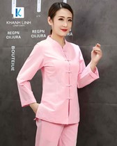 Đồng phục Spa - Nails - Massage mẫu 5 2