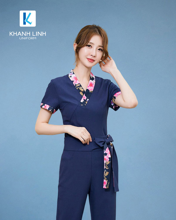 Đồng Phục Spa - Nails - Massage Mẫu 47