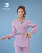 Đồng phục Spa - Nails - Massage mẫu 5