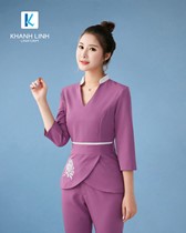 Đồng phục Spa - Nails - Massage mẫu 5