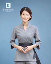Đồng phục Spa - Nails - Massage mẫu 5