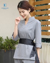 Đồng phục Spa - Nails - Massage mẫu 5 2