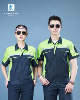 Quần áo đồng phục công nhân mẫu 16