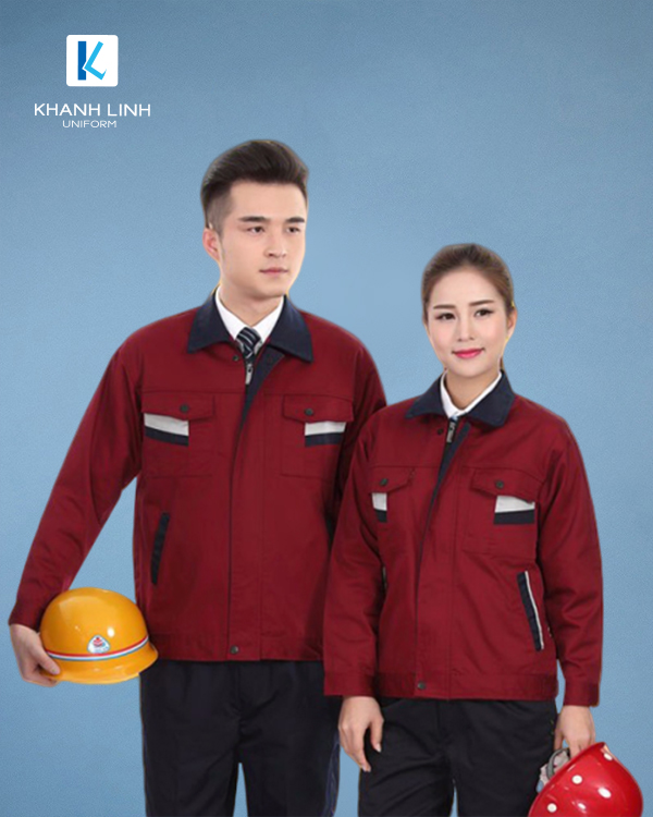 Quần áo đồng phục công nhân mẫu 19