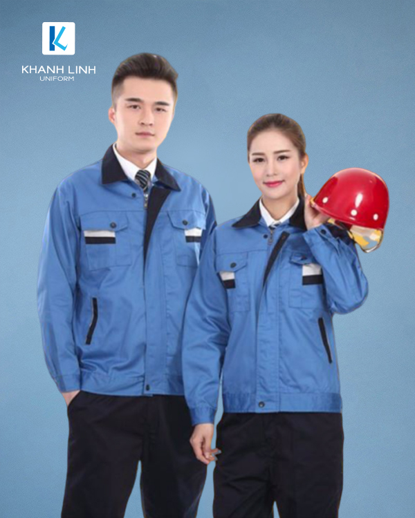 Quần áo đồng phục công nhân mẫu 22