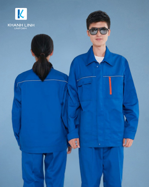 Quần áo đồng phục công nhân mẫu 24