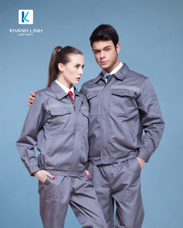 Quần áo đồng phục công nhân mẫu 28