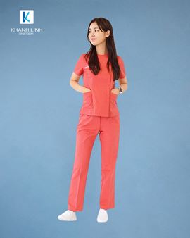 Đồng phục y tá - điều dưỡng Hàn Quốc mẫu 13