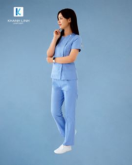 Đồng phục y tá - điều dưỡng Hàn Quốc mẫu 14