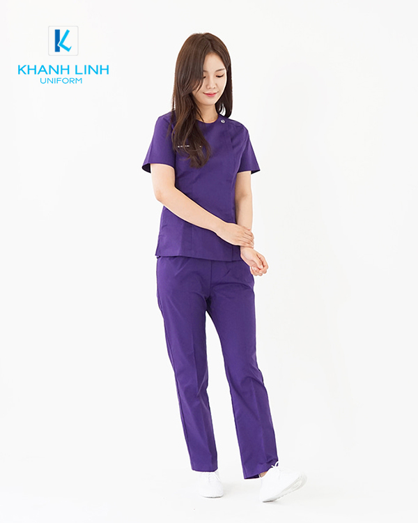 Đồng phục y tá - điều dưỡng Hàn Quốc mẫu 15 1