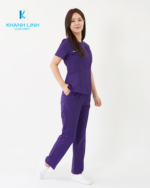 Đồng phục y tá - điều dưỡng Hàn Quốc mẫu 15 2