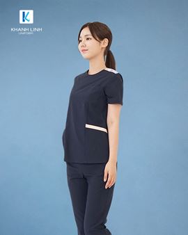 Đồng phục y tá - điều dưỡng Hàn Quốc mẫu 17