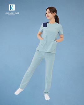 Đồng phục y tá - điều dưỡng Hàn Quốc mẫu 18