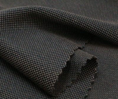 Hình ảnh thực tế chất vải Lacoste TC màu đen