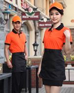 Áo đồng phục quán Cafe mẫu 17 4