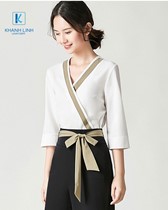 Đồng phục Spa - Nails - Massage mẫu 5 3