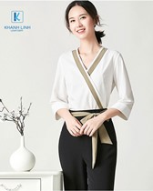 Đồng phục Spa - Nails - Massage mẫu 5 4