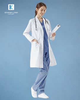 Quần áo Blouse Bác sĩ Hàn Quốc mẫu 05