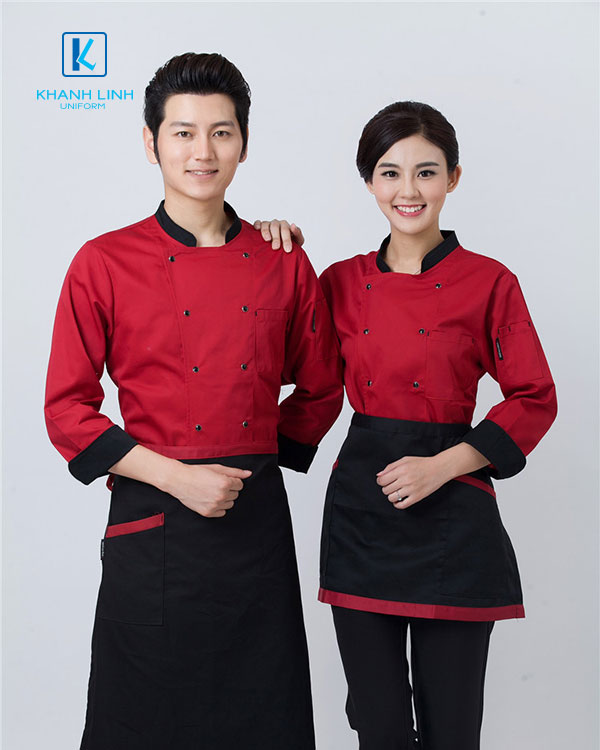 Đồng phục đầu bếp khách sạn mẫu 10 5